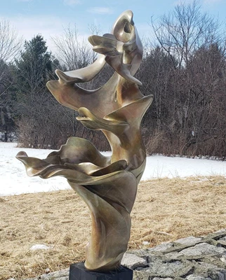 New Attempt On Bronze Sculpture, 